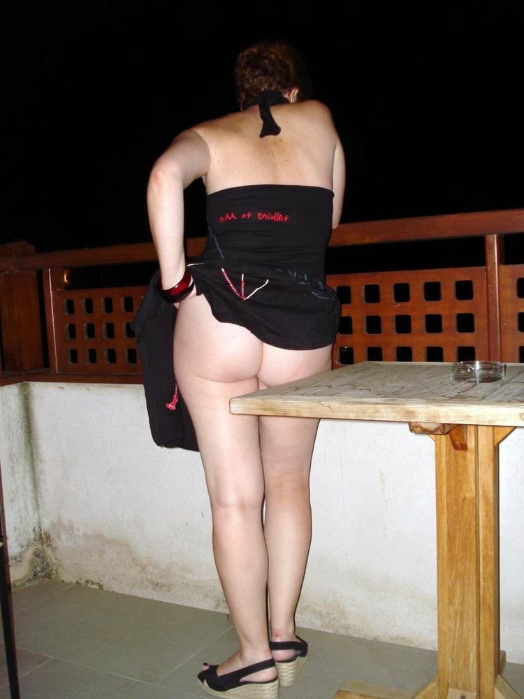 25P Flashing Wives Friday No panties 3