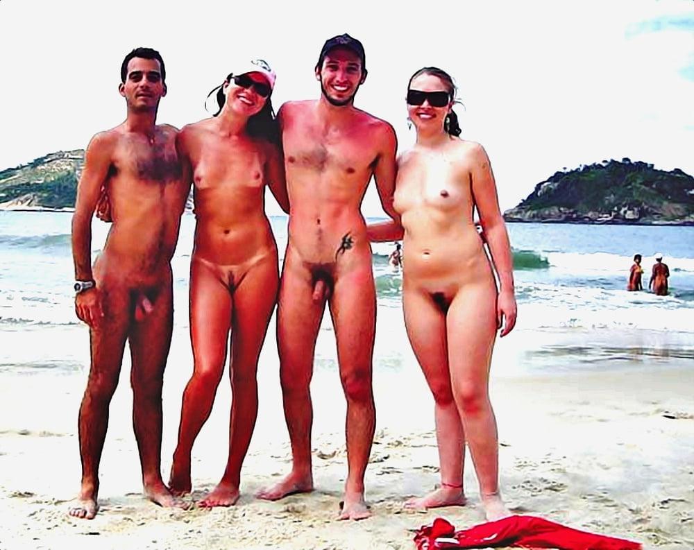 25P Flashing at the beach
