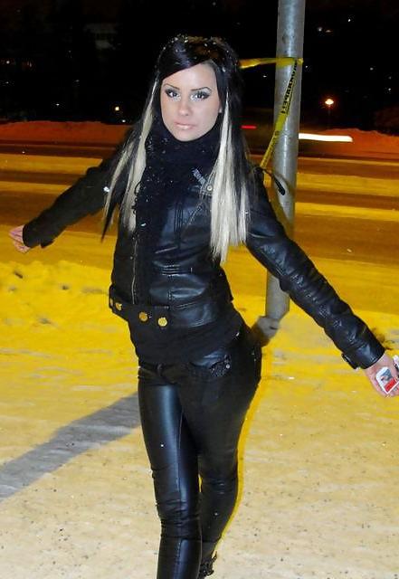 20P Leather Dresses