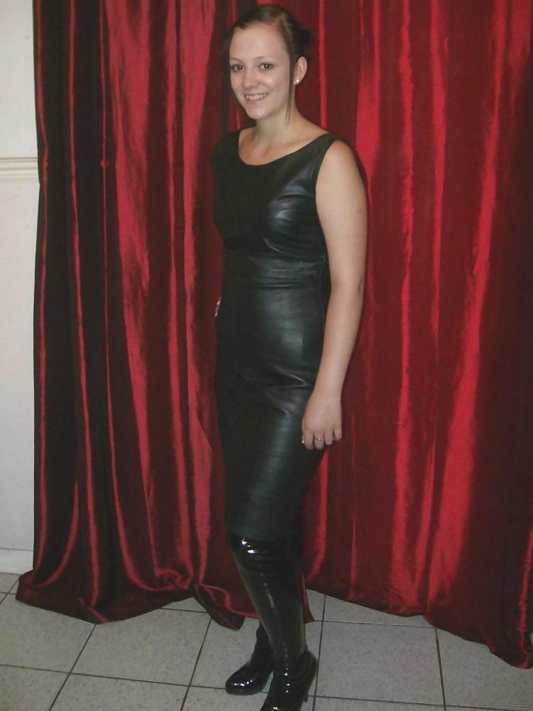 20P Leather Dresses