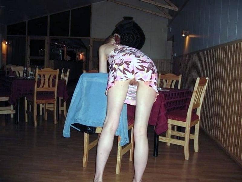 25P Flashing Wives Friday No panties 2