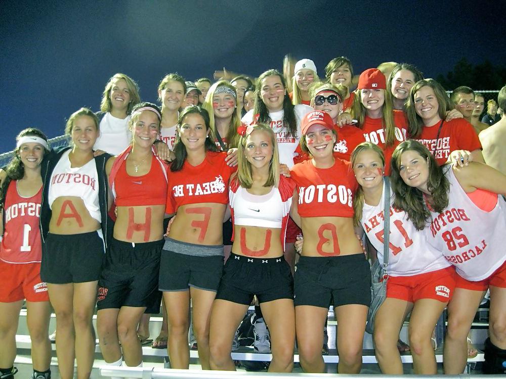 16P Boston University Girls on the Beach