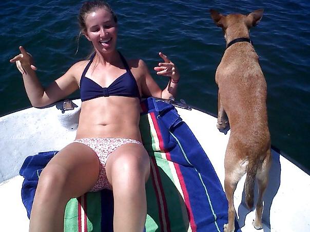 16P Boston University Girls on the Beach