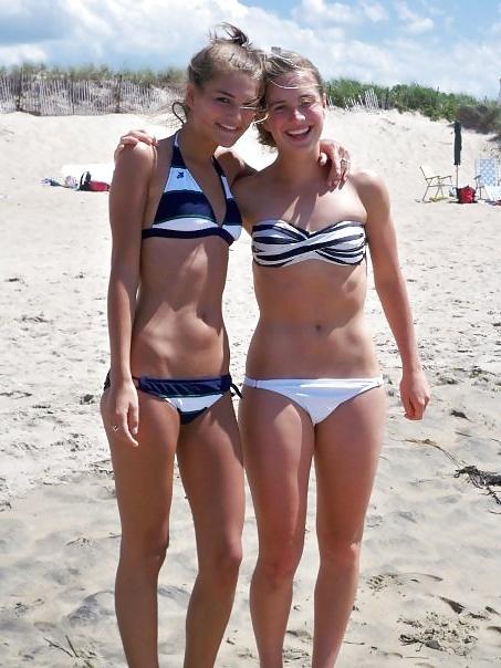 16P Boston University Girls on the Beach