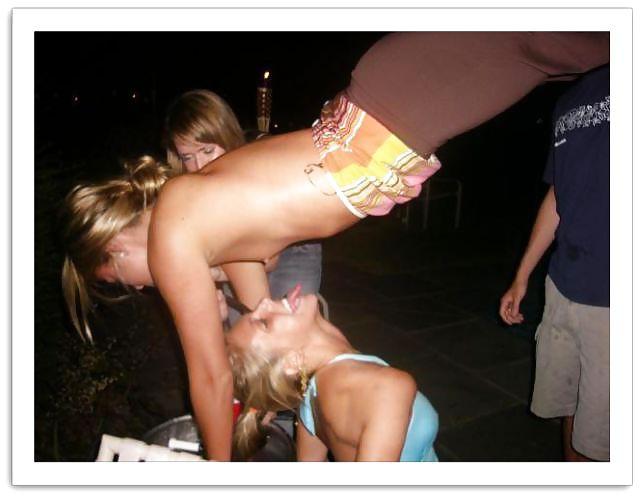 25P Amateurs Flashing Their Tiny Tits