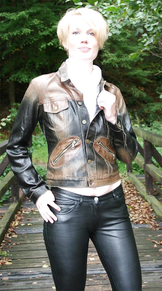 6P Theresa in leather 