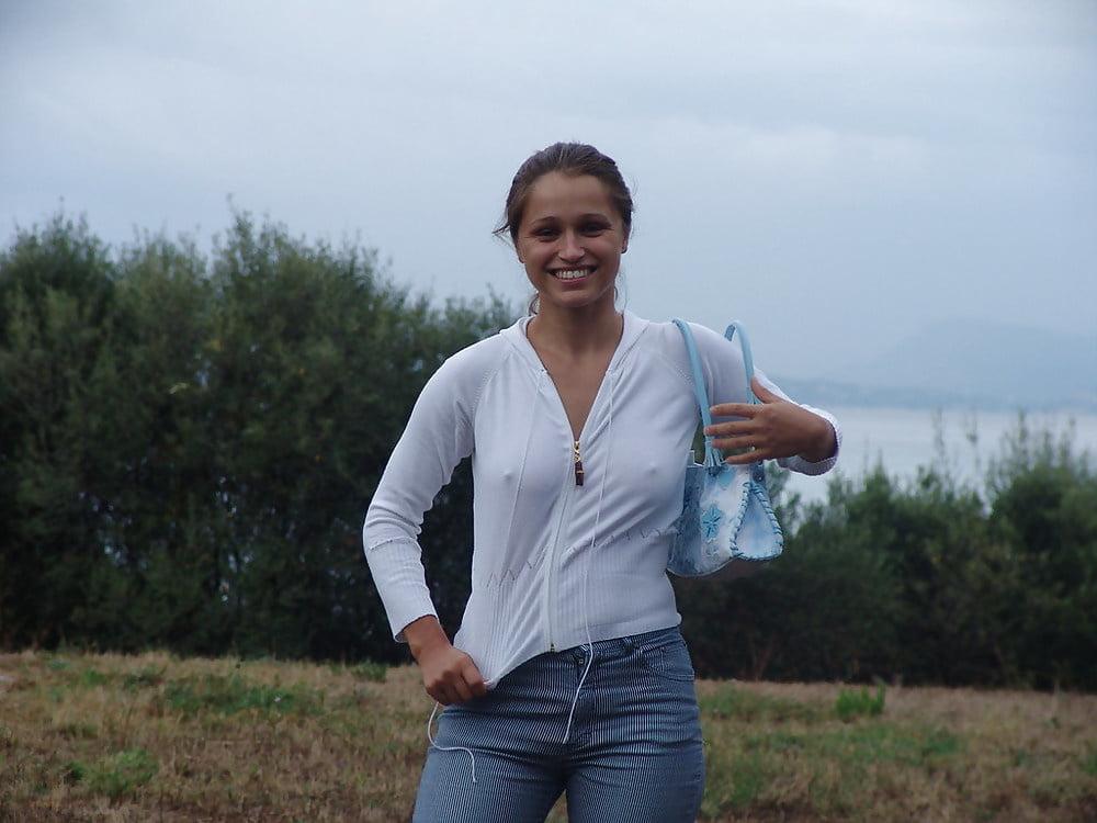 25P See through her outfit #38