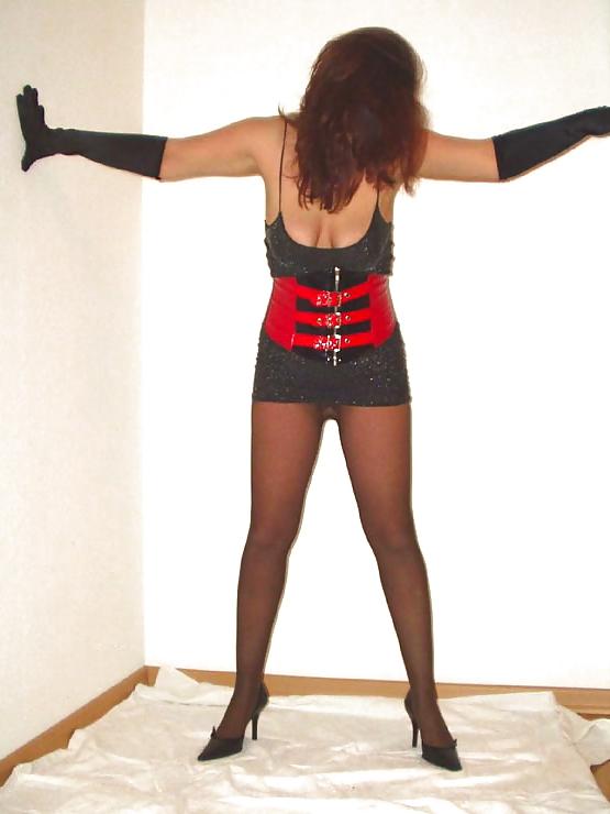 25P KEY - Shiny Pantyhose and Nylons on hot Legs 03