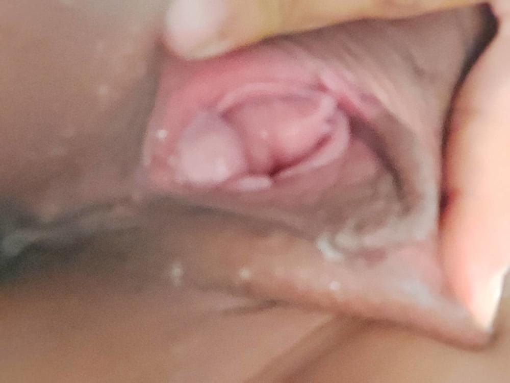 25P Wife's big boobs and wet pussy