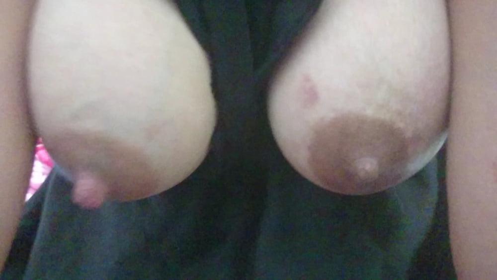 25P Wife's big boobs and wet pussy