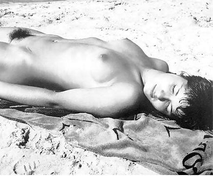 25P Nudists Naturists Public Outdoor Flash - Black And White 2