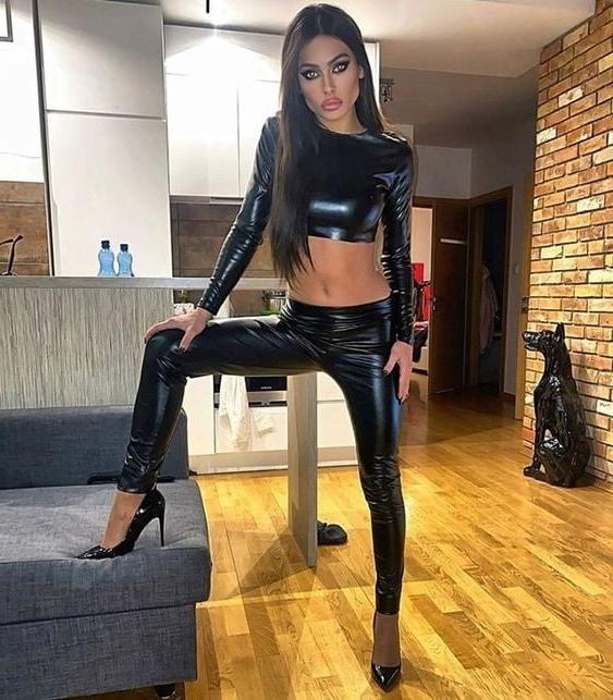 25P Black Leather Top 2 - by Redbull18