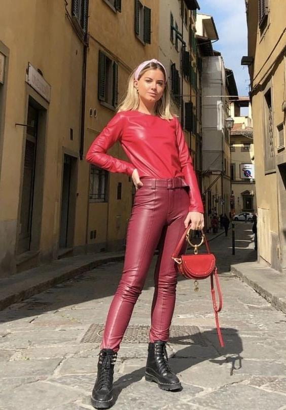 25P Red Leather Top 2 - by Redbull18