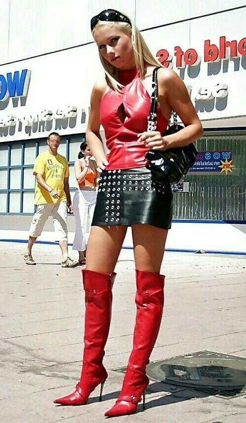 25P Red Leather Top 2 - by Redbull18