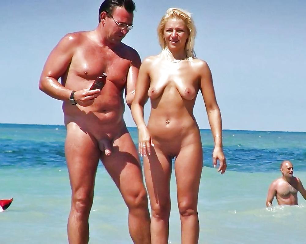 25P Beautiful Beach Matures and Grannies by Voyeur TROC
