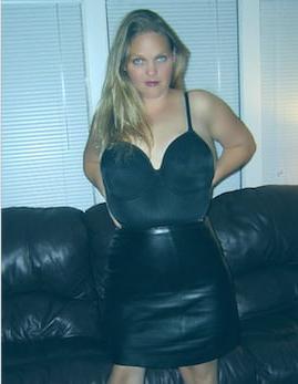 13P leather skirt jen