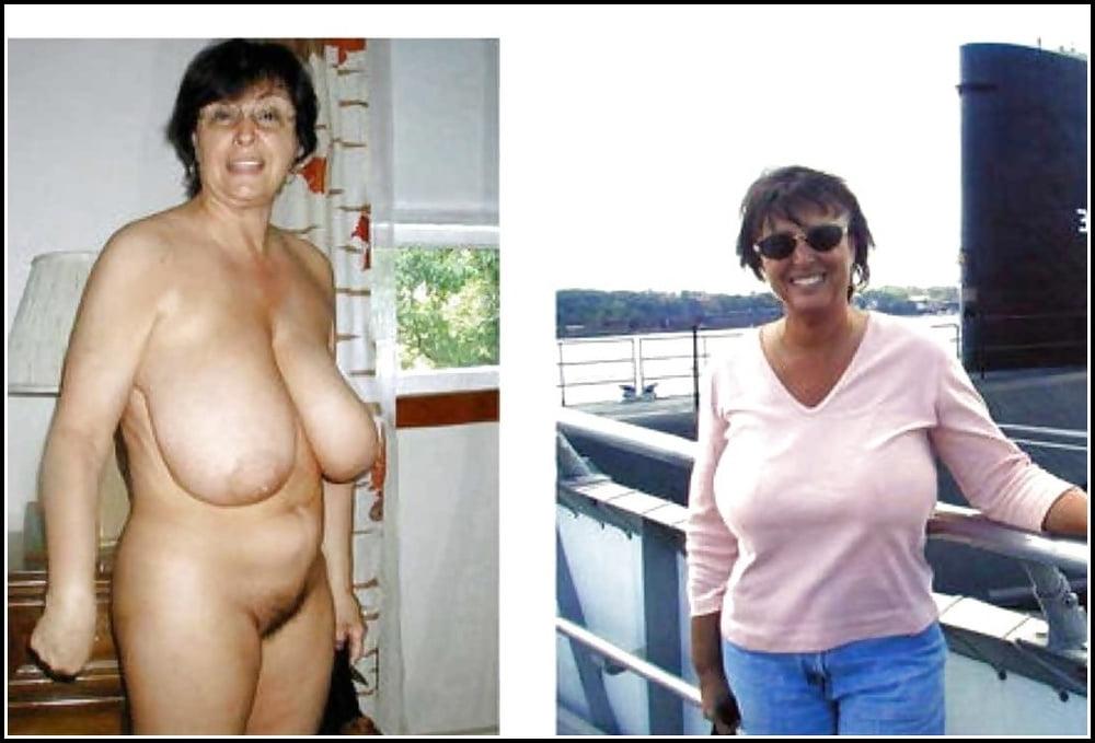 25P These young and old women show their Stockings 08