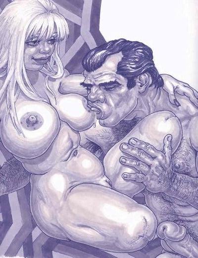 25P Porn Drawings (Old and Young) - 7