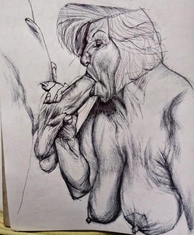 25P Porn Drawings (Old and Young) - 7