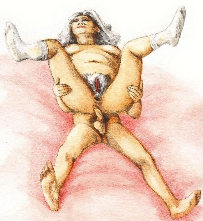 25P Porn Drawings (Old and Young) - 7