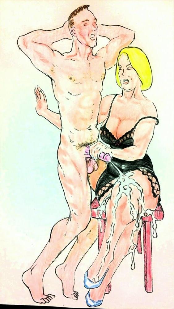 25P Porn Drawings (Old and Young) - 7