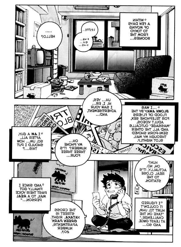 17P Slut Girl 02, Japanese Comic