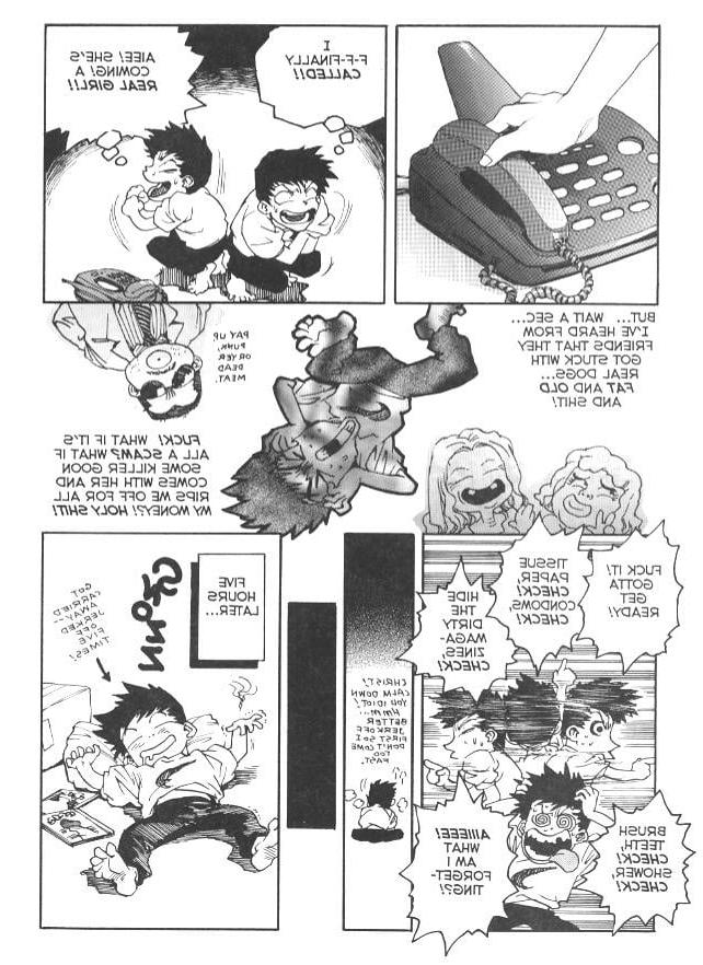 17P Slut Girl 02, Japanese Comic