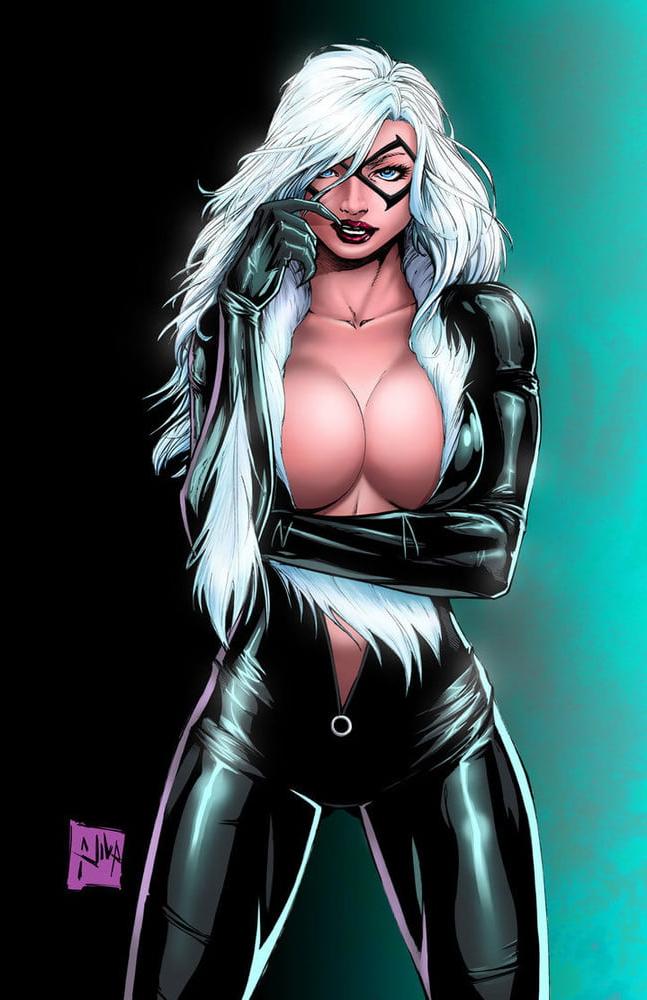 8P Comic Book Vixens vol 1 - Black Cat (Marvel)
