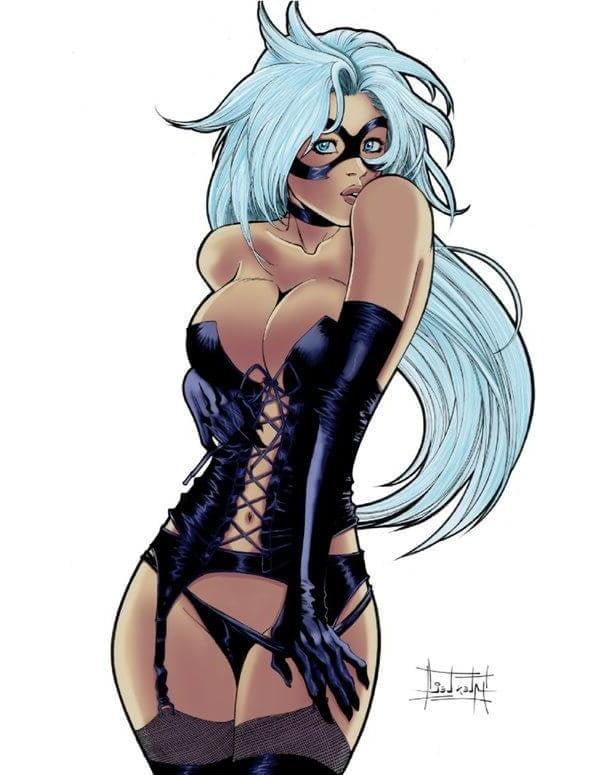 8P Comic Book Vixens vol 1 - Black Cat (Marvel)