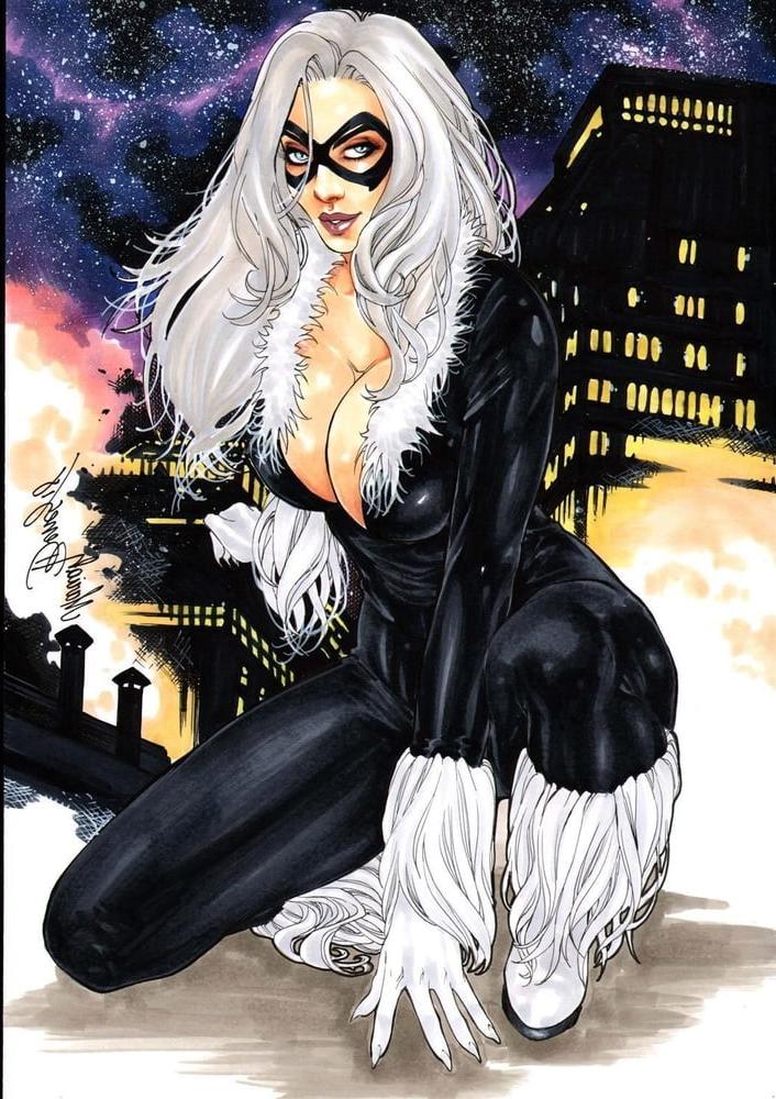 8P Comic Book Vixens vol 1 - Black Cat (Marvel)