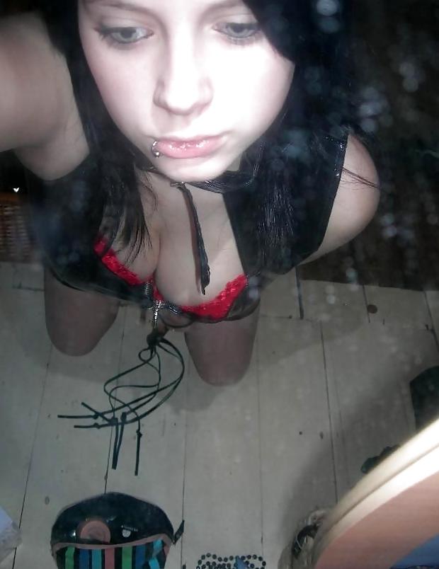 11P 18yo brunette self shot