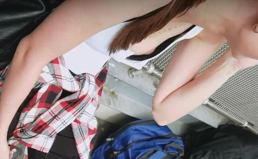 25P Downblouse &amp; Nipple Peeks 241