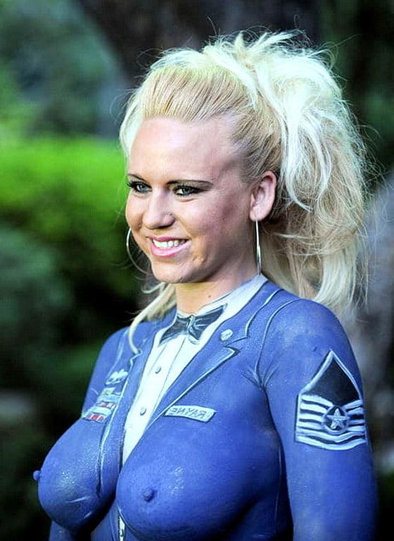 25P Bodypaint Sexy-Hot Nude Babes (Best-Of Compilation)_2