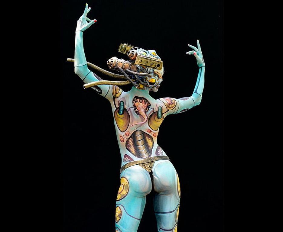 25P Bodypaint Sexy-Hot Nude Babes (Best-Of Compilation)_1