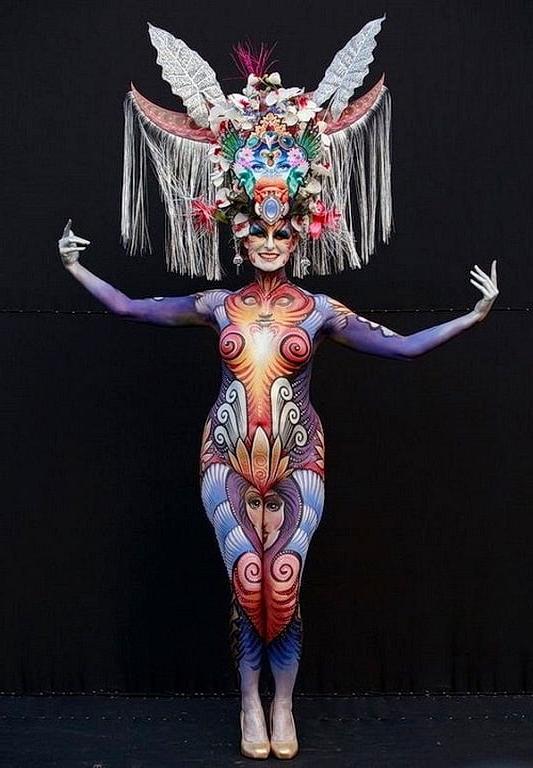 25P Bodypaint Sexy-Hot Nude Babes (Best-Of Compilation)_1