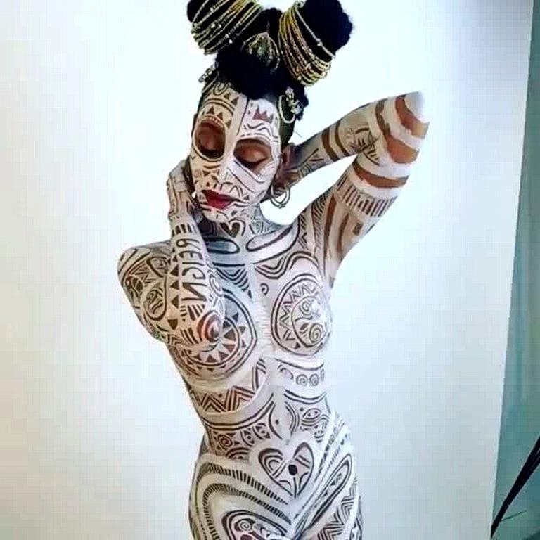 25P Bodypaint Sexy-Hot Nude Babes (Best-Of Compilation)_1