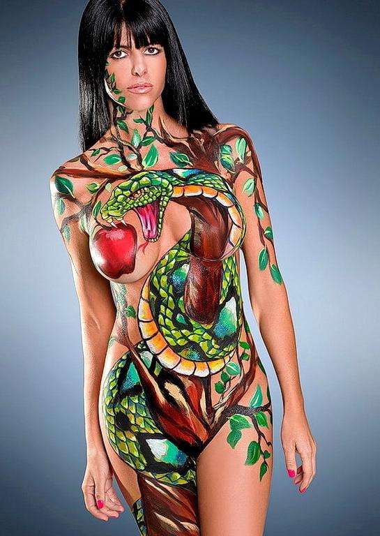 25P Bodypaint Sexy-Hot Nude Babes (Best-Of Compilation)_1