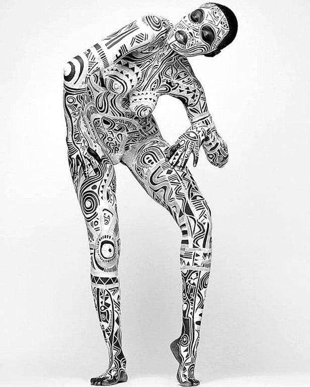 25P Bodypaint Sexy-Hot Nude Babes (Best-Of Compilation)_1