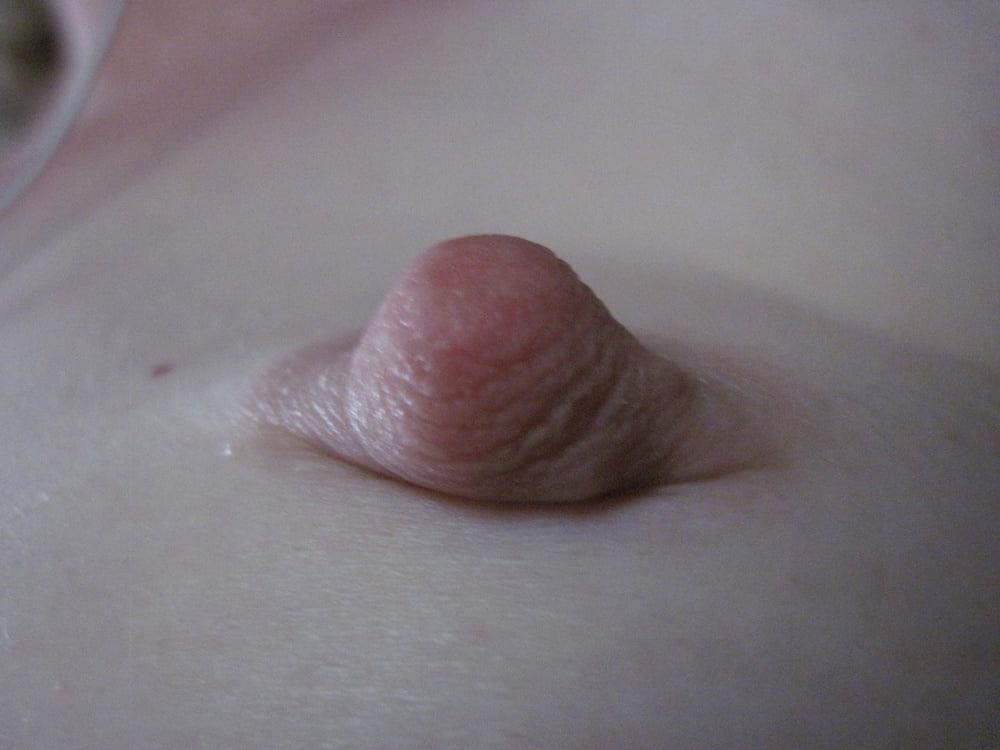 25P My Wife's lovely hard nipples and tiny tits