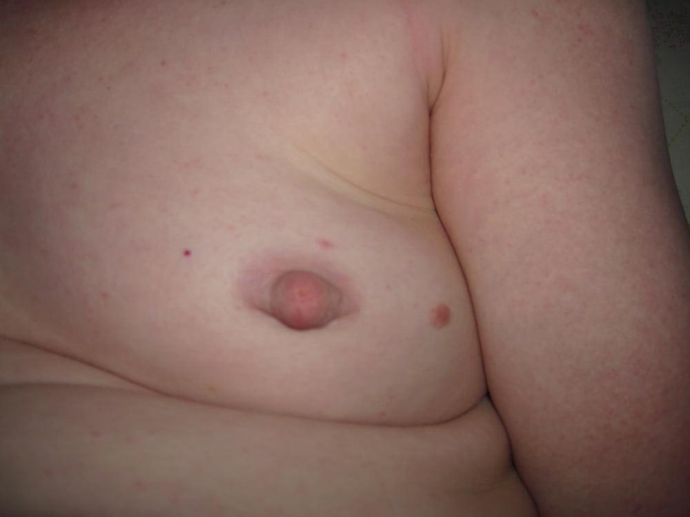 25P My Wife's lovely hard nipples and tiny tits