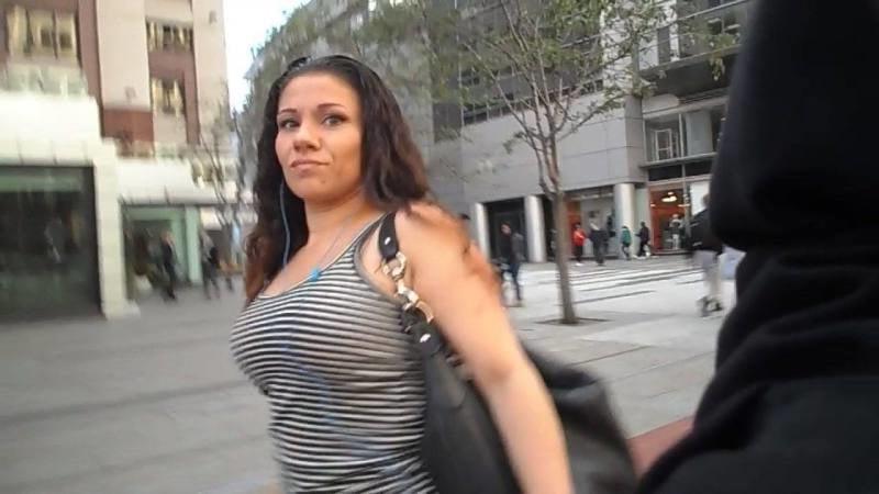 5P Striped Tank Top Beauty (Boob Cam 30) Appreciation