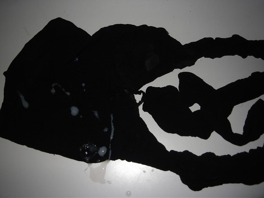 5P Masturbating on my woman's pantyhose