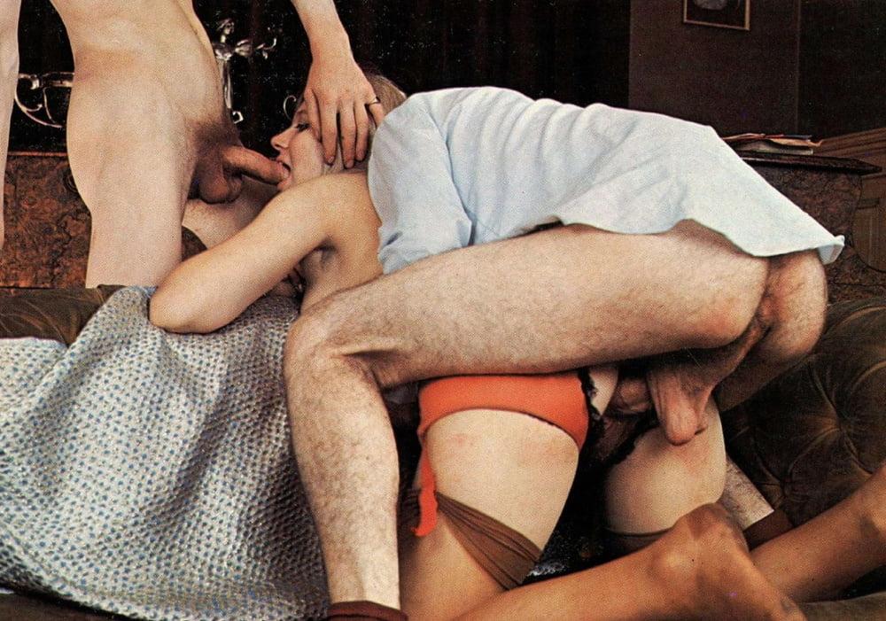 25P Susan retro beauty in hot lingerie fucked by 2