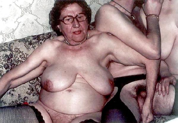 25P Old Wrinkled Grannies Still Want Some Hard Cock...