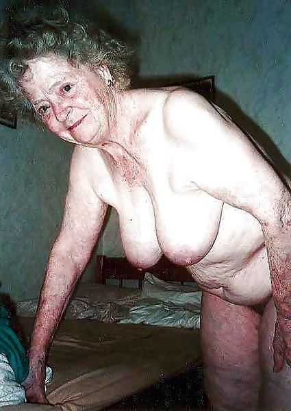 25P Old Wrinkled Grannies Still Want Some Hard Cock...
