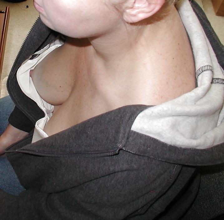 25P DOWNBLOUSE...OOPS MY NIPPLES IV