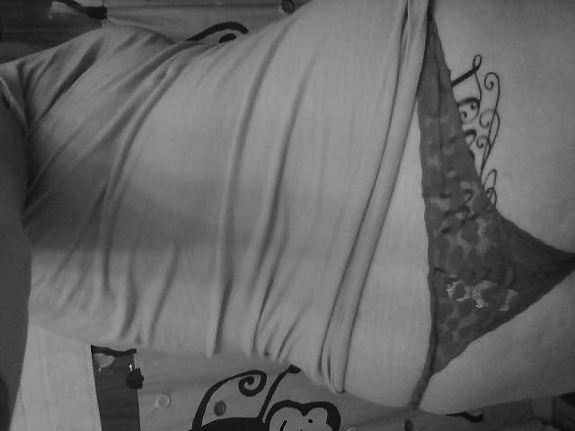 4P Spanish chick with my name tattooed on her ass