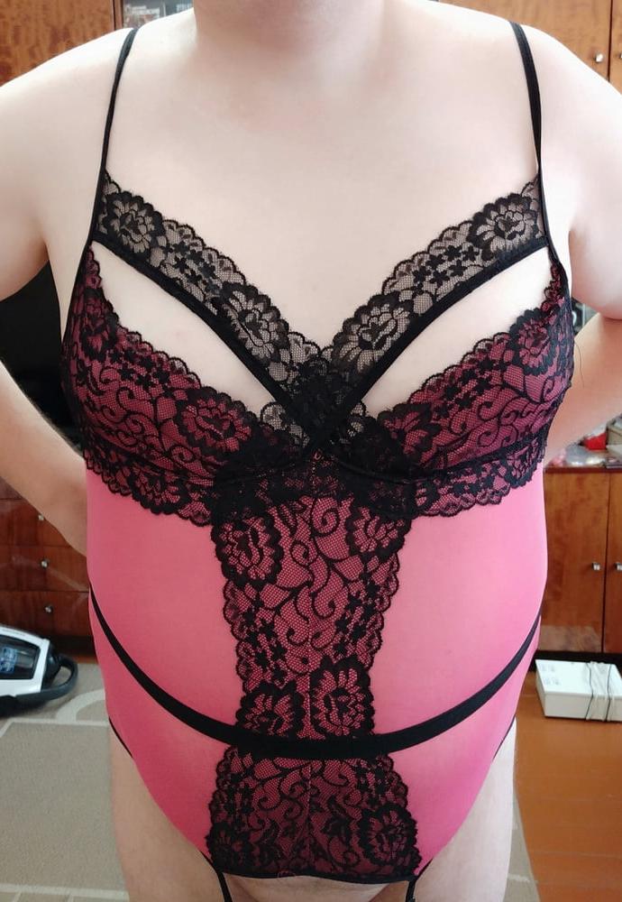 20P my new sexy pink corset p1