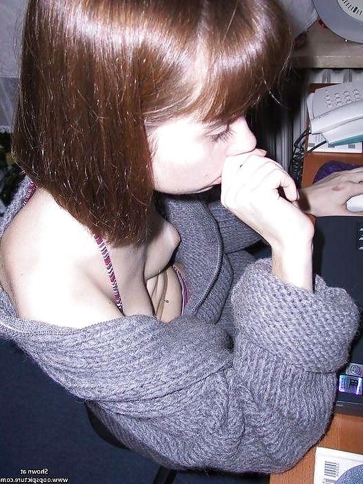 25P Downblouse Nipple Shots 4