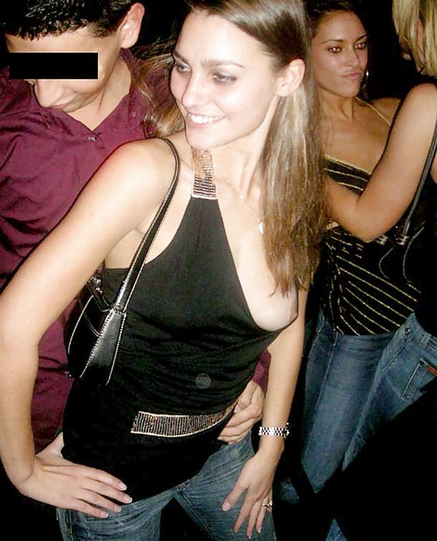 25P Ooops - Downblouse - Upskirt